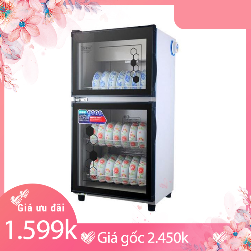🌡️🌡️🔥🔥🔥 Tủ sấy chén bát diệt trùng khử khuẩn 98L- Kháng khuẩn mạnh mẽ- khử khuẩn ozone & UV- Sấy khô hồng ngoại- Bảo hành 1 năm