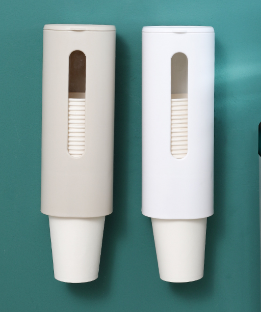 [HCM]Dụng Cụ Treo Tường Đựng Ly Giấy 1 Ngăn - Giá lấy cốc tự động treo tường - Giá để ly giấy - Khung cốc giấy dùng một lần