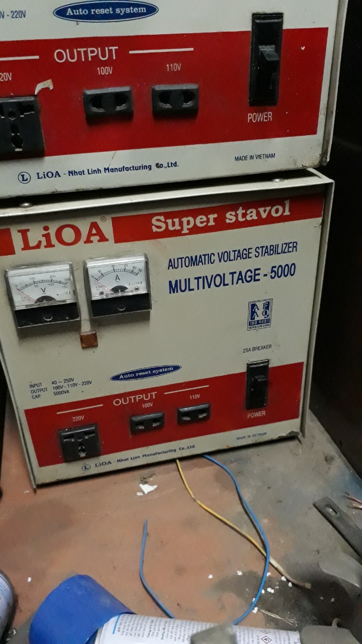 Lioa 5kw dải 150-250 hàng tồn kho 100% dây đồng