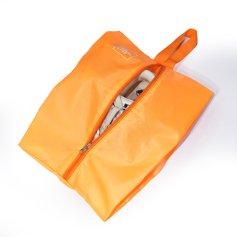 Túi đựng giày The Travel Star Compact Shoe Bag S Orange - Tiện Dụng Du Lịch Đa Năng