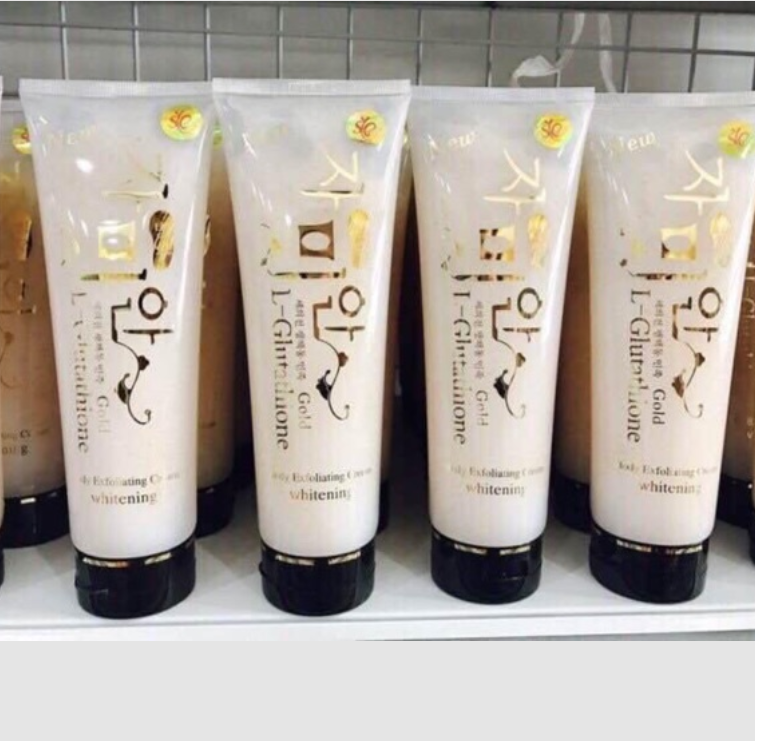 Gel tẩy kỳ tế bào chết trắng sáng da L-Glutathione Whitening