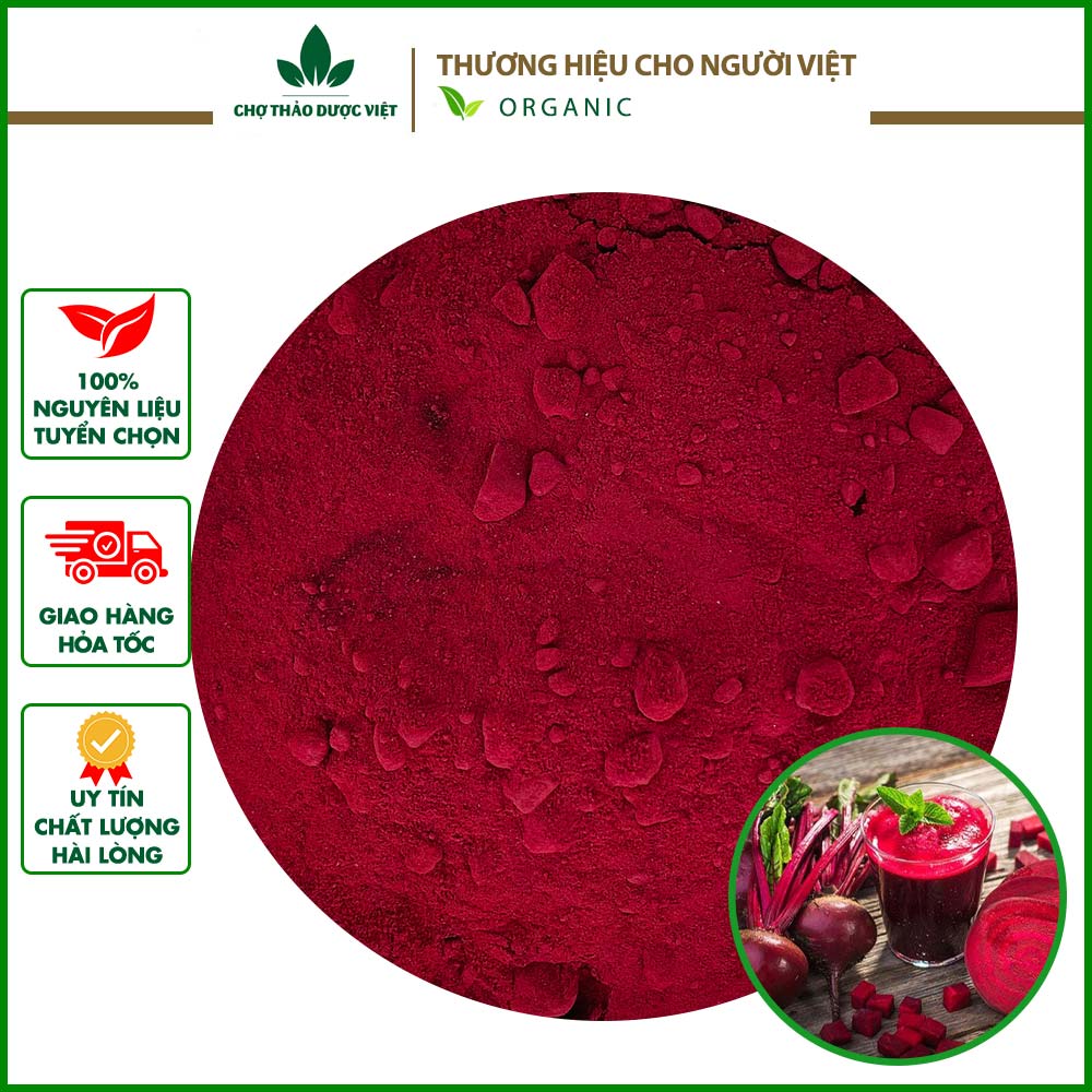 Bột củ dền nguyên chất sấy lạnh 100g  Bột củ dền đỏ tạo màu thực phẩm, bột