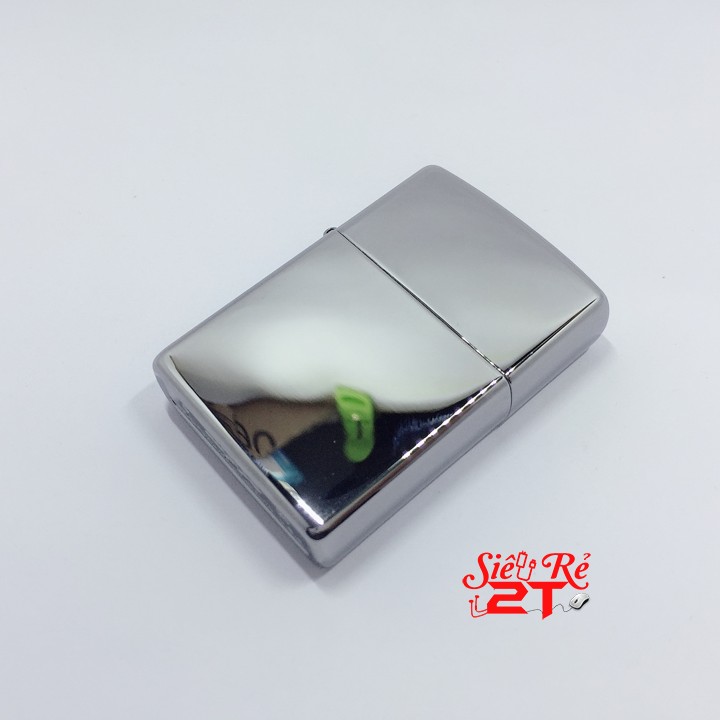 Vỏ zippo chrome hp 250 chính hãng mỹ - chrome bóng