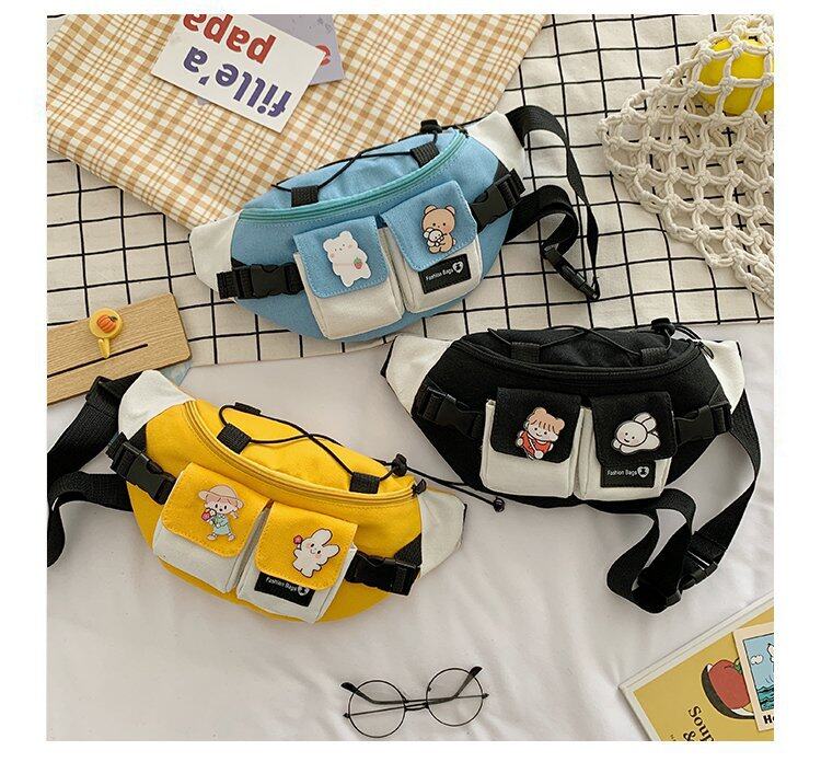 Túi đeo chéo thời trang nam , nữ phong cách Hàn Quốc chất liệu canvas bền cực kỳ năng động HT-03 (Ảnh Thật)