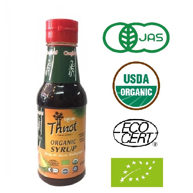 Mật thốt nốt hữu cơ Campuchia 150ml