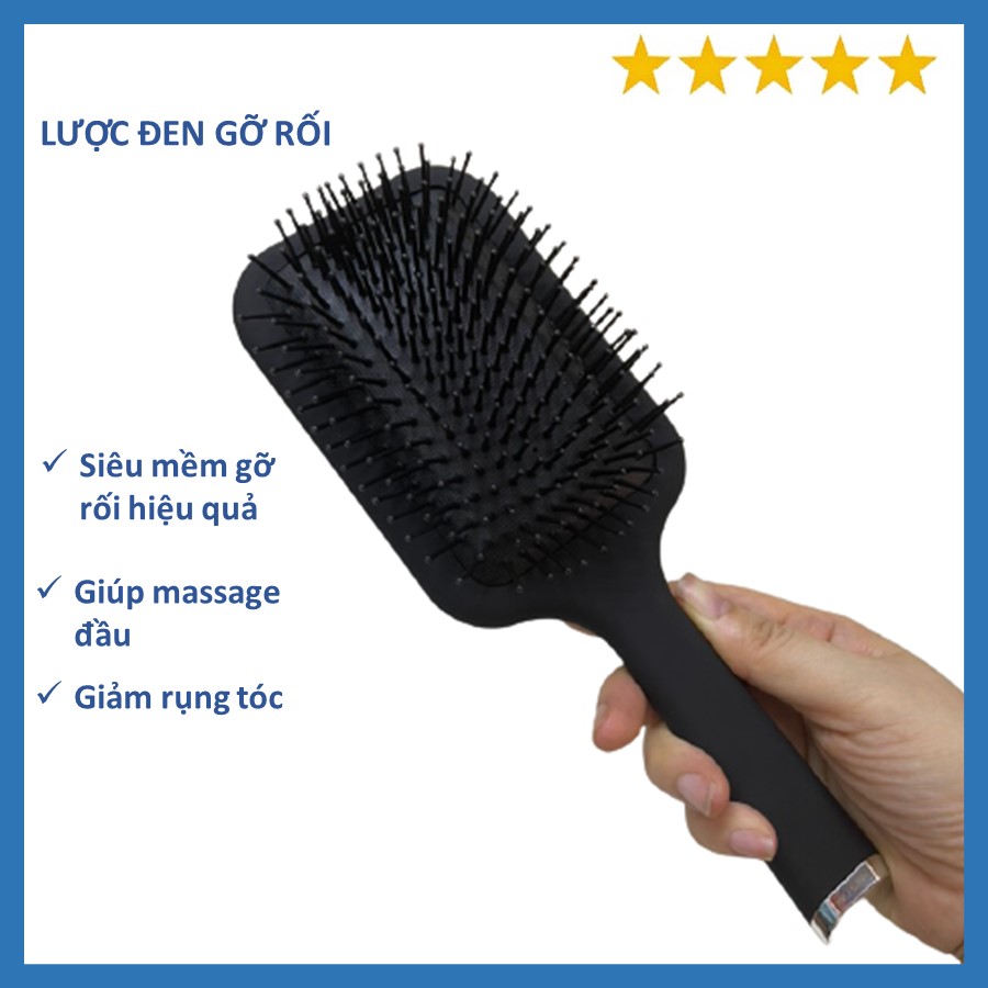 Lược chải gỡ rối tóc - lược massage giảm rụng tóc