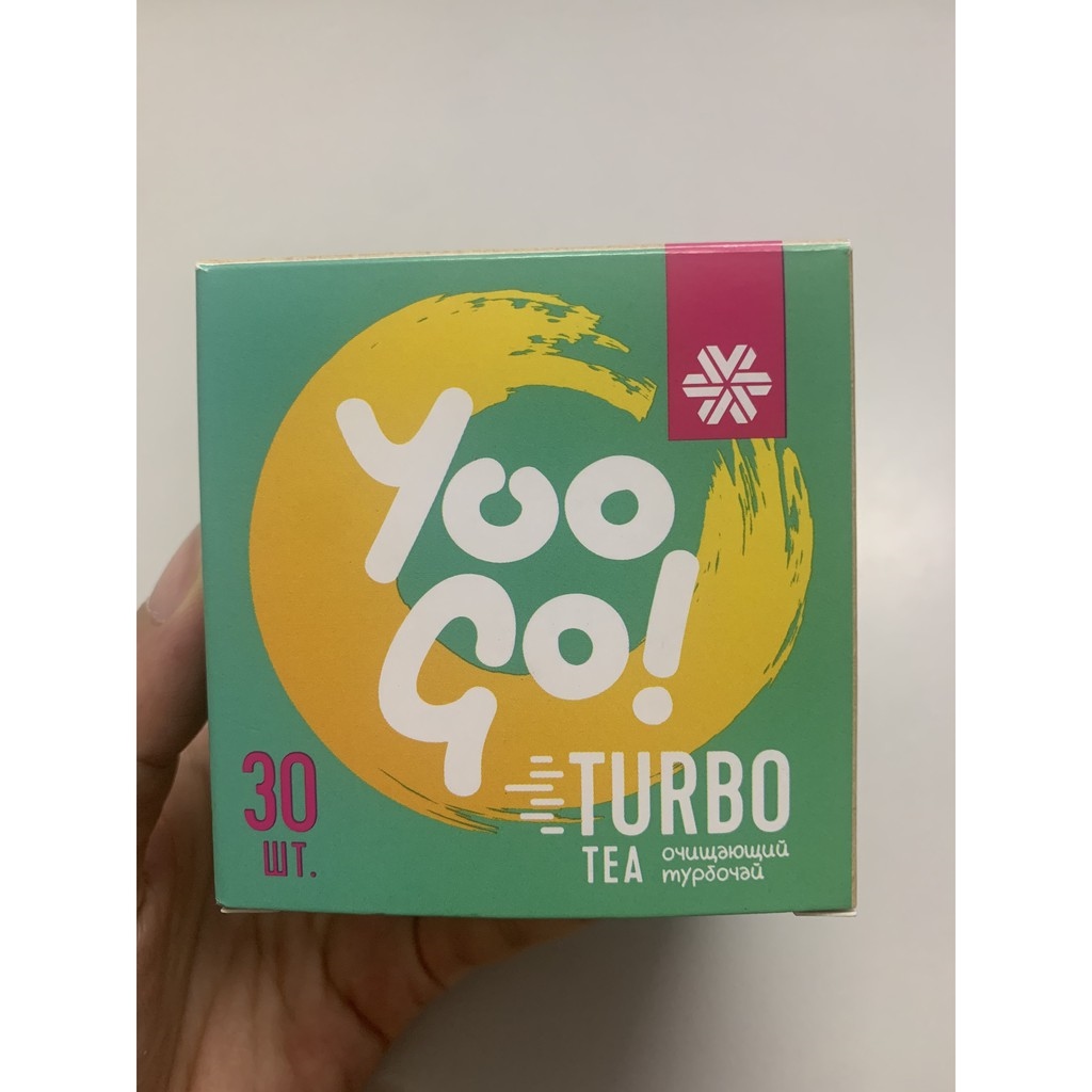 Thực phẩm bảo vệ sức khỏe Trà thảo mộc YOO GO Turbo tea Thải độc giảm cân