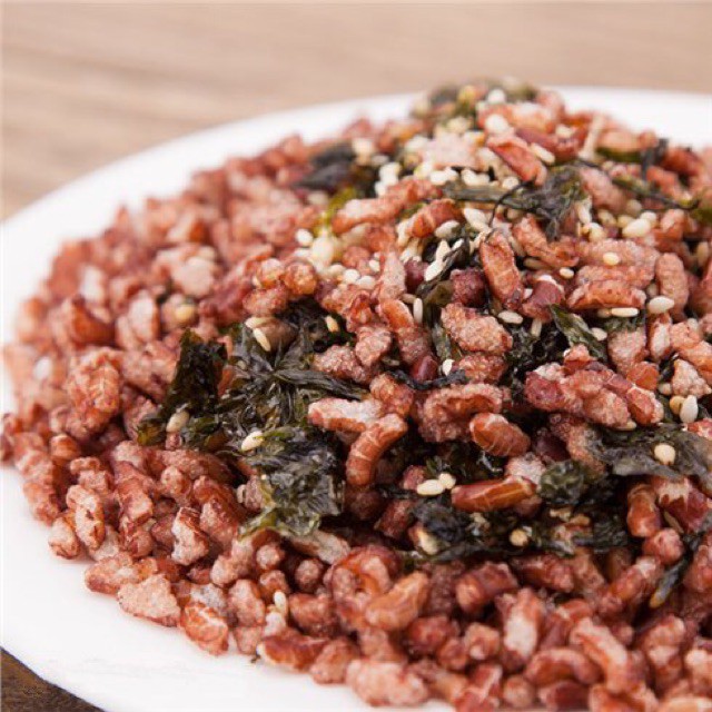500g gạo lứt sấy rong biển thơm ngon ăn liền