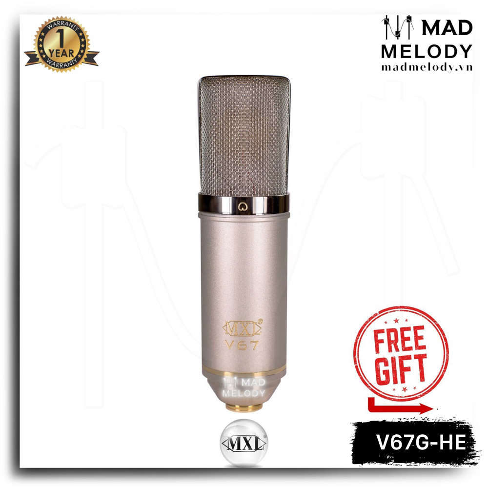 MXL V67G HE Heritage Edition Condenser Microphone