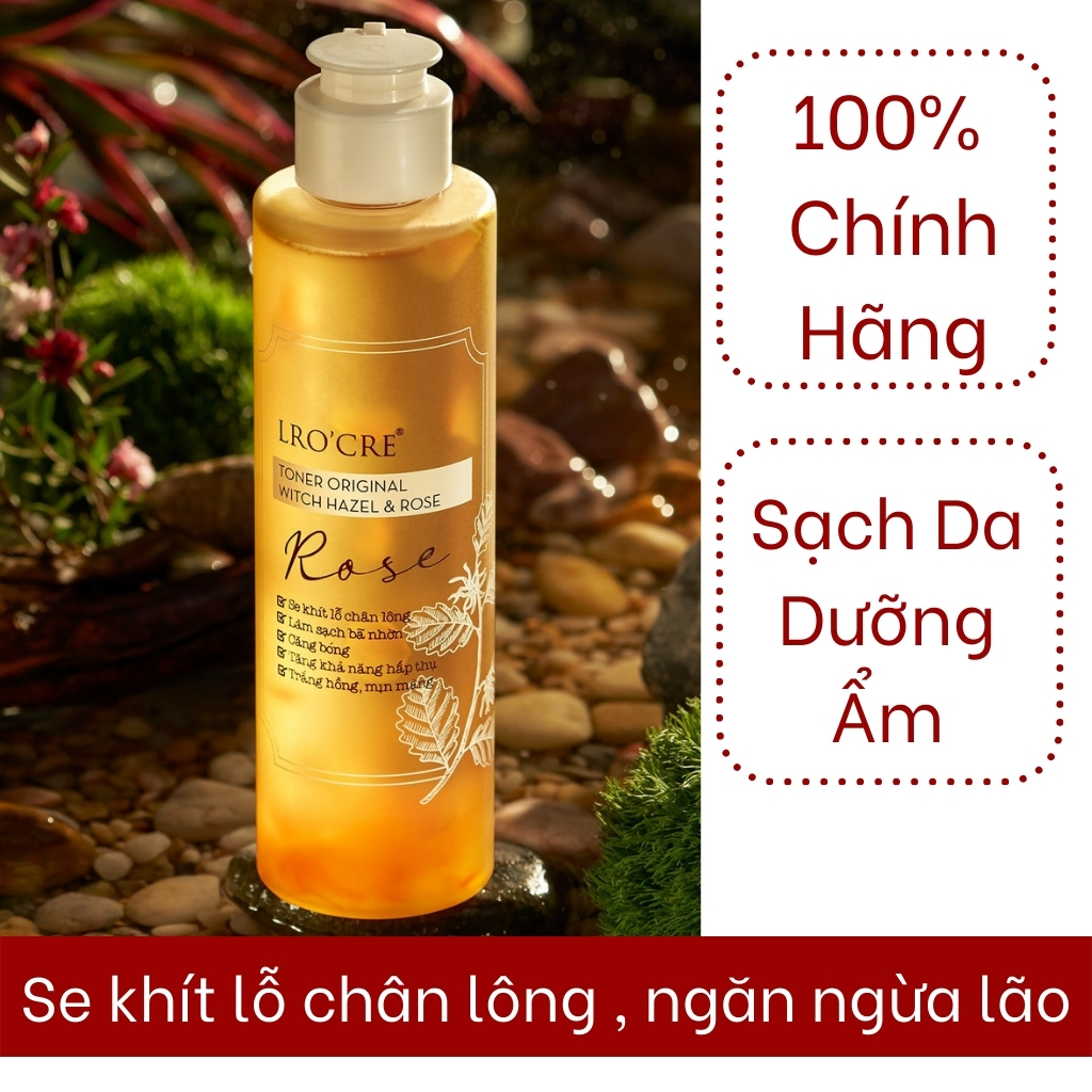Nước Hoa Hồng Tẩy Trang Dưỡng Ẩm TONER C LROCRE