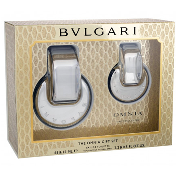 Set bvlgari omnia crystalline edt 65ml + 15ml