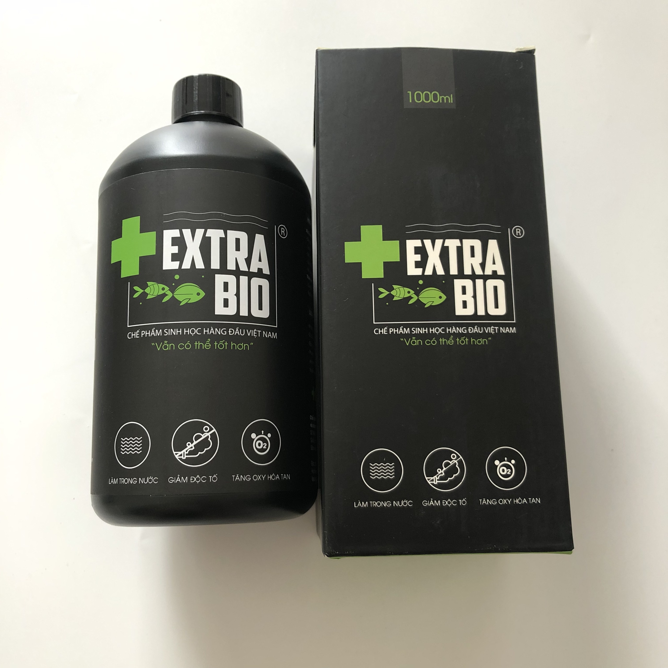Vi Sinh Extra Bio 500ml 1000ml (men vi sinh làm trong nước và cân bằng PH cho hồ cá Koi bể cá cảnh) - 4
