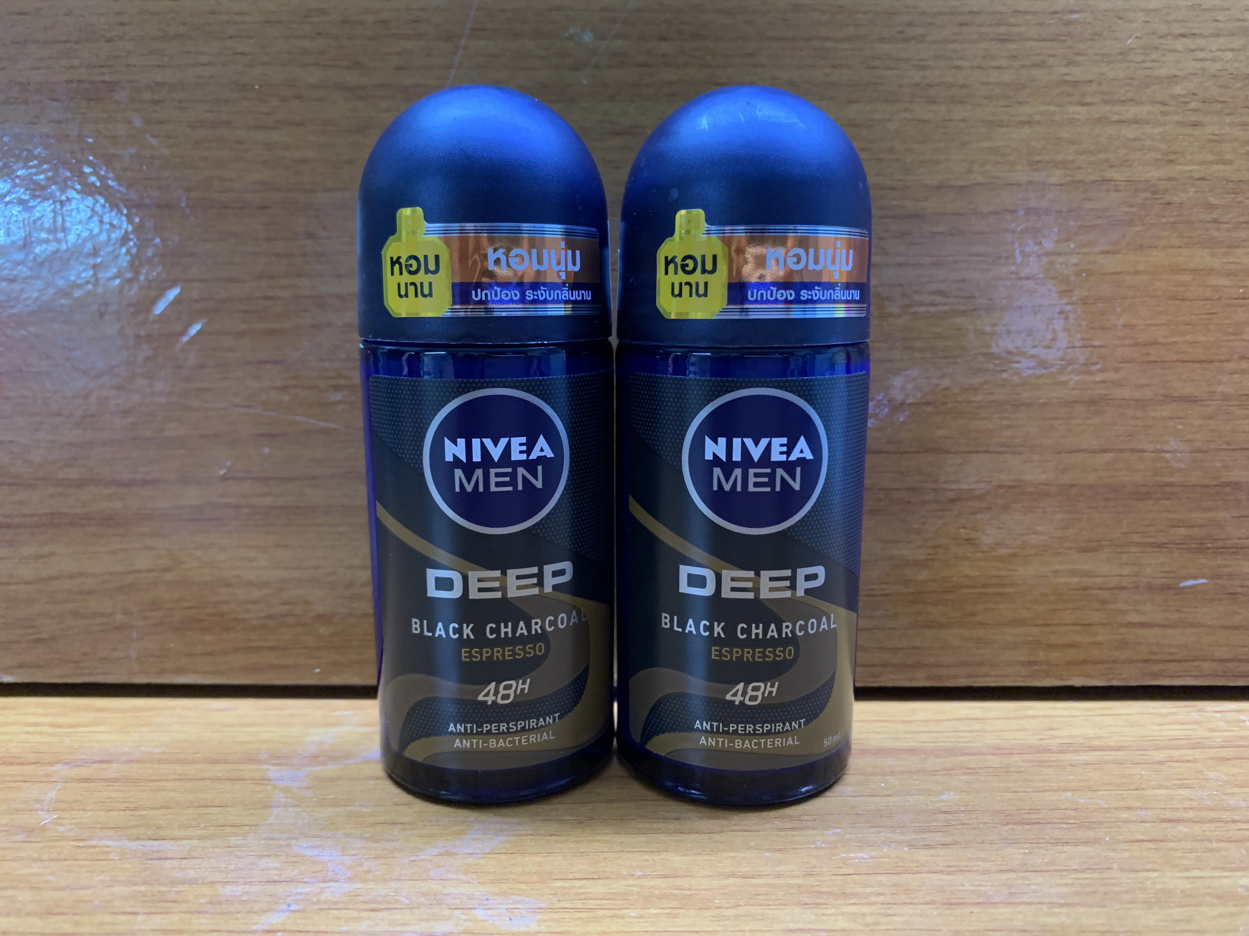 Combo 2 chai lăn khử mùi Nivea Men Deep Espresso 50ml Thái Lan