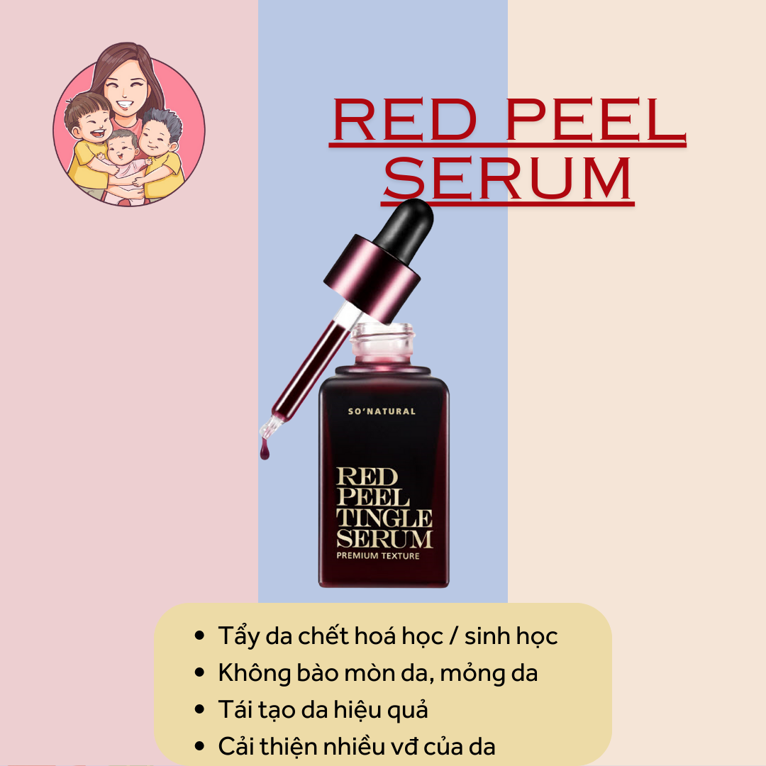 Red peel tingle serum