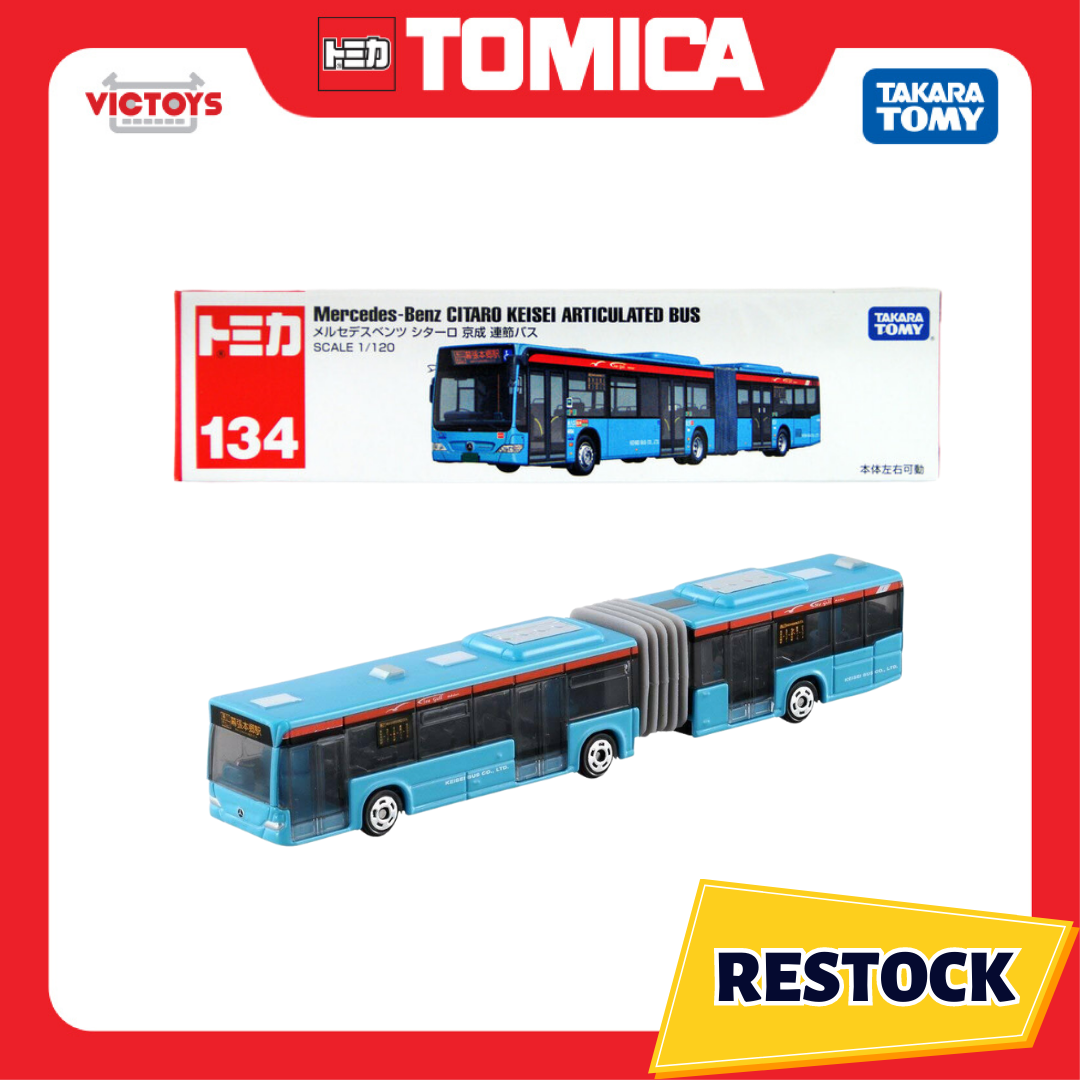 Xe mô hình Long Tomica No.134 Mercedes Benz Citaro Keisei Bus 395720