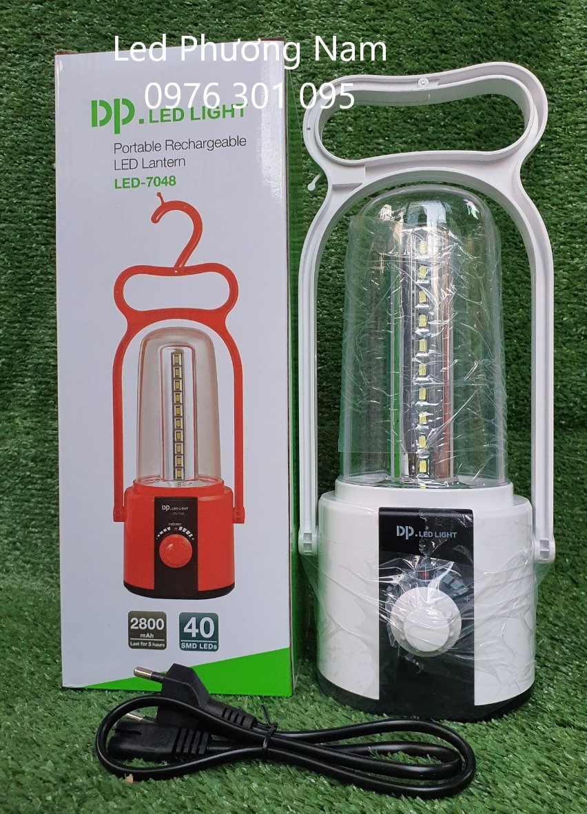Đèn led sạc tích điện dự phòng siêu sáng dp - 7048 / ky 333