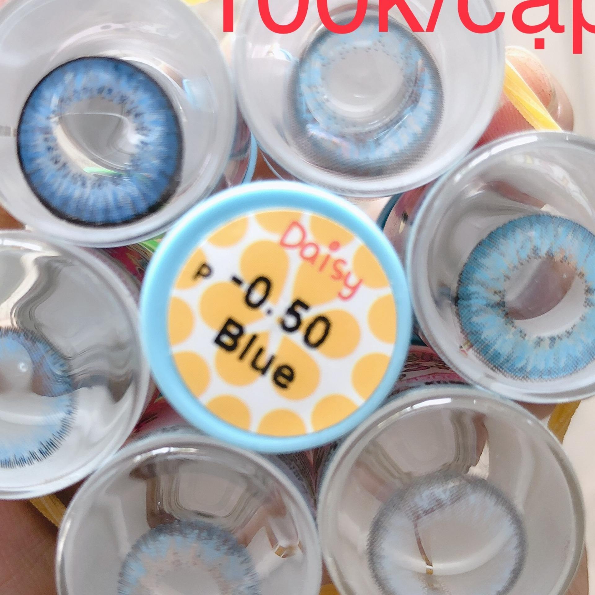 Lens màu có độ từ 0.5 đên 1.5 độ