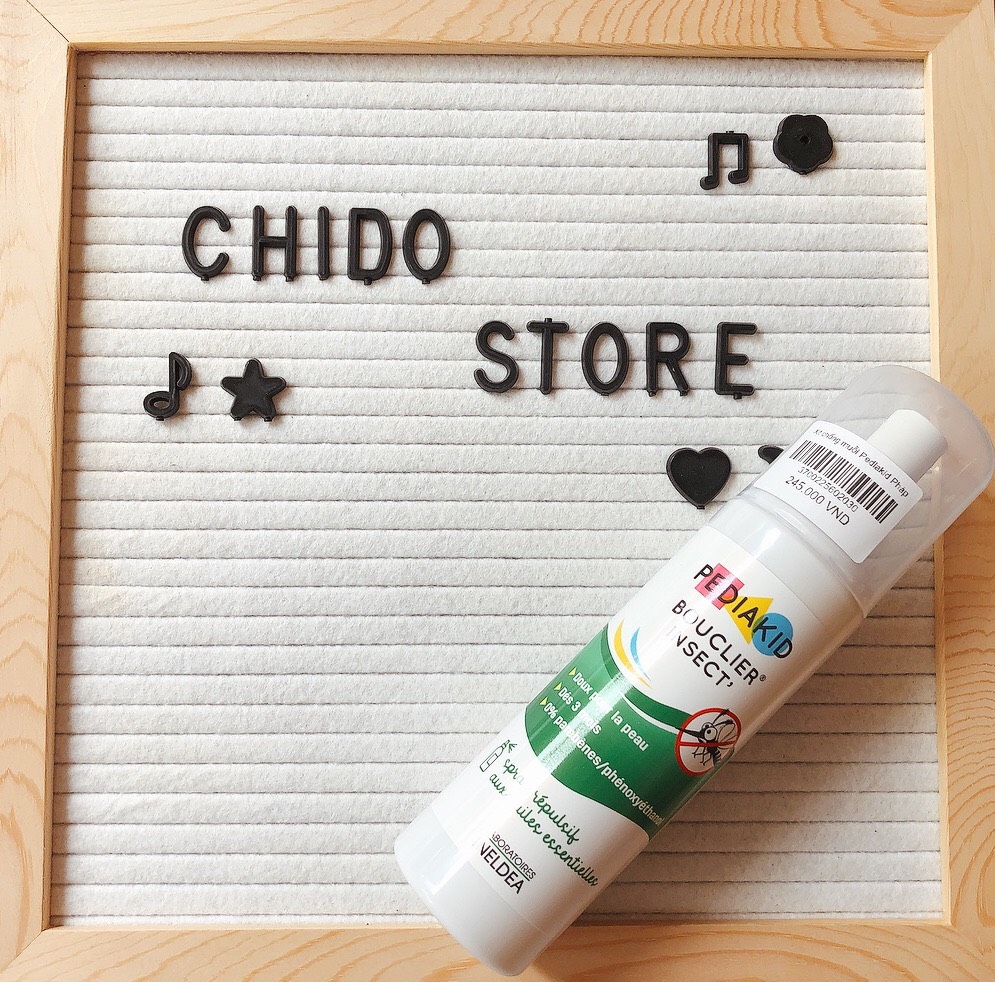 Xịt chống muỗi Pediakid Pháp