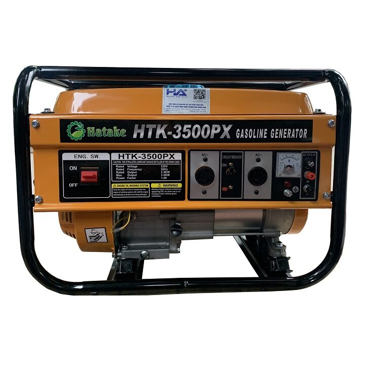 Máy phát điện 3kw chạy xăng hatake htk-3500px