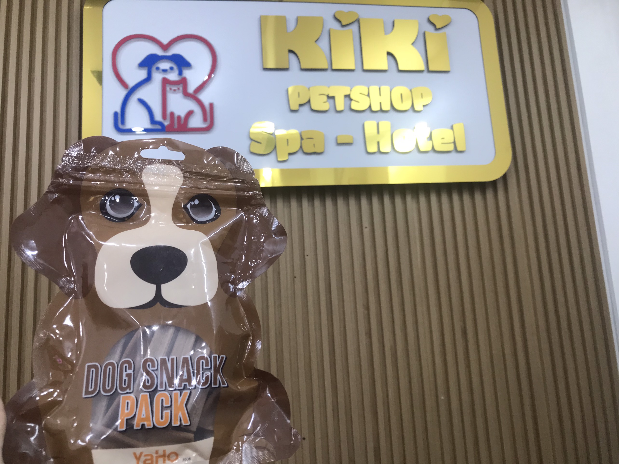 Bánh Thưởng Dạng Thanh Xoắn Dog Snack Pack Yahoo Gặm Sạch Răng Cho Chó Túi