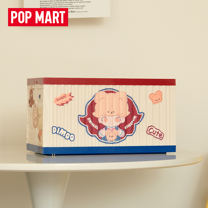 POP MART DIMOO Animal Kingdom Series Figures -Container Luminous Figure Display Box