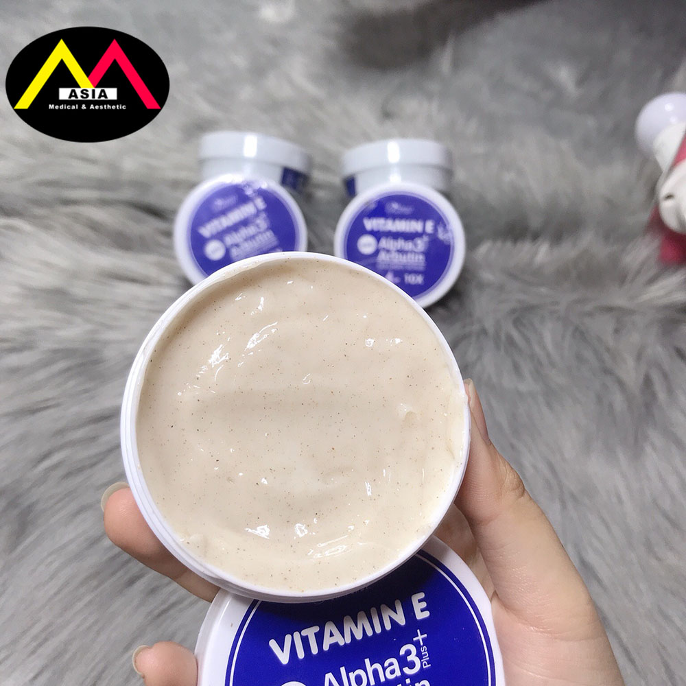 Kem tẩy tế bào chết alpha arbutin vitamin e thái lan 50g