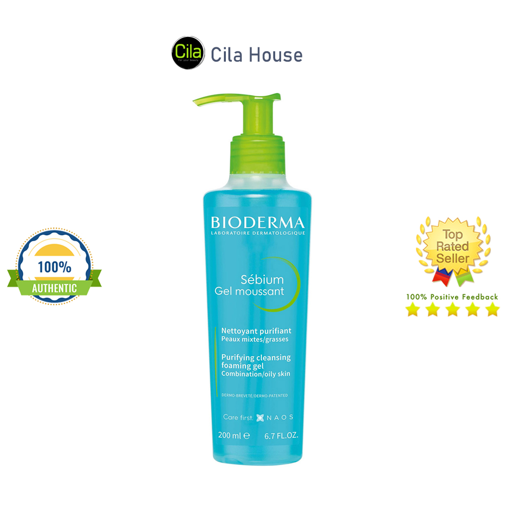 Sữa rửa mặt Bioderma Sebium Cleansing Foaming Gel 200ml - Cila House