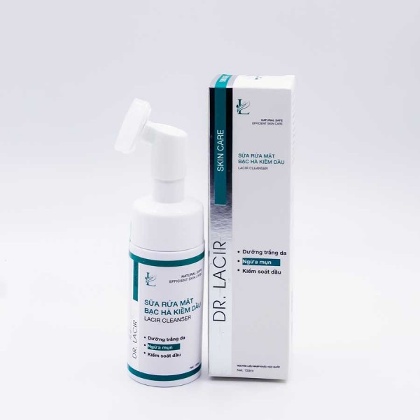 Sữa rửa mặt bạc hà kiềm dầu-lacir cleanser