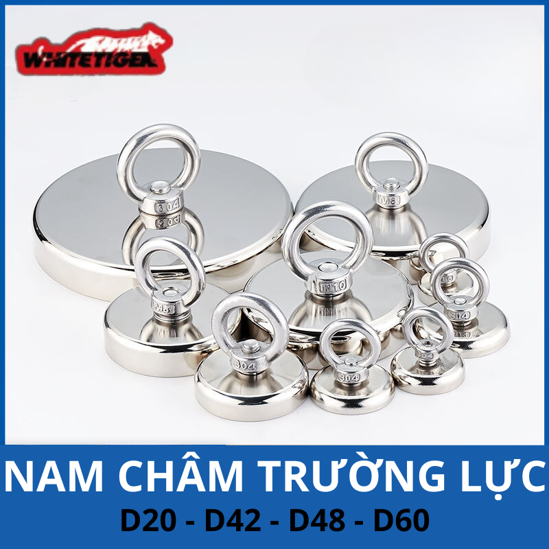 Nam châm siêu trường sức hút cực mạnh với kim loại
