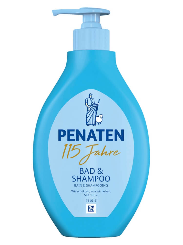 Sữa Tắm Gội Cho Trẻ Sơ Sinh Penaten Bad & Shampoo - 400ml- Nội địa Đức