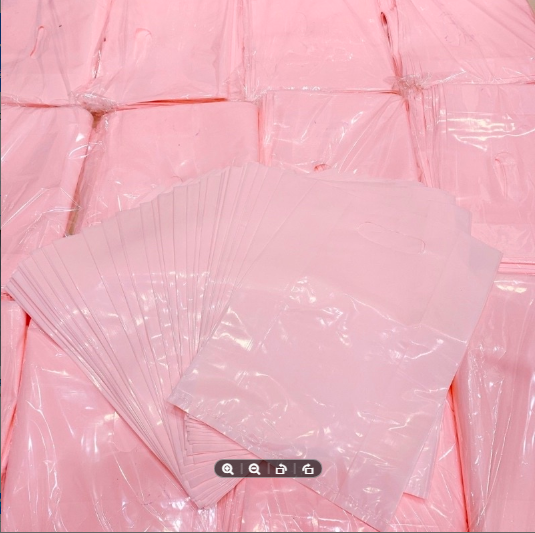Combo 10kg túi hột xoài dẻo màu hồng pastel