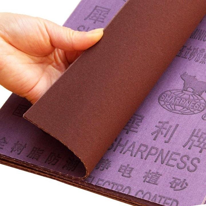 Combo 10 tờ Nhám vải Trung Quốc No1 P100