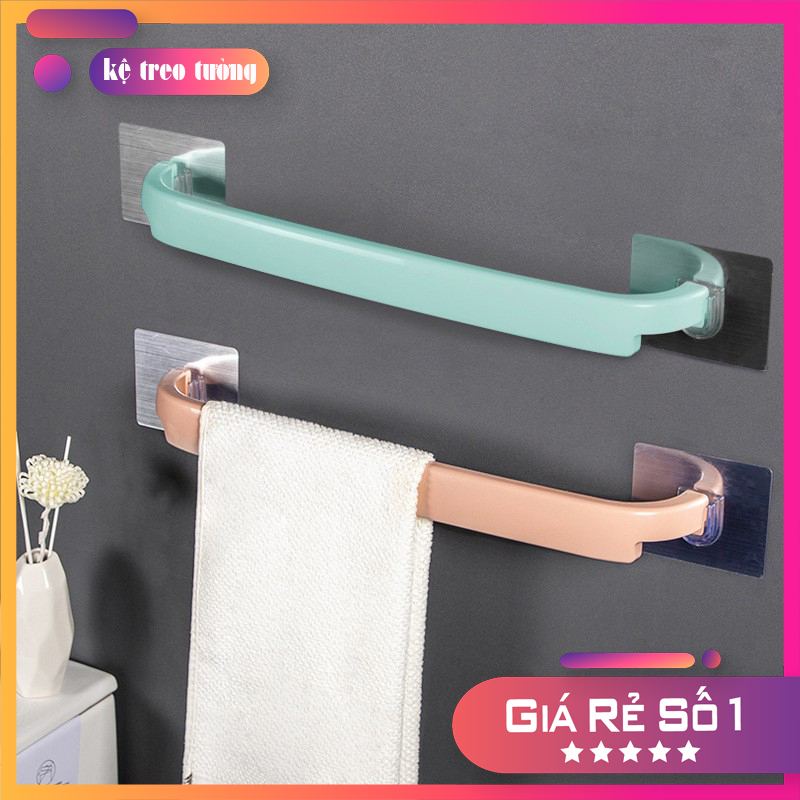 [HCM][Đã dùng là thích] Giá treo khăn dán tường siêu chắc giá mền nhũn cây treo khăn tắm khăn mặt tiện lợi gọn gàn  móc dính tường siêu chắc sử dụng dễ dàng không cần khoan tường đục lỗ