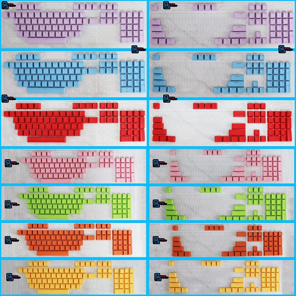 Nút keycap xuyên led bộ lẻ theo sở thích dành cho bàn phím cơ kiểu oem