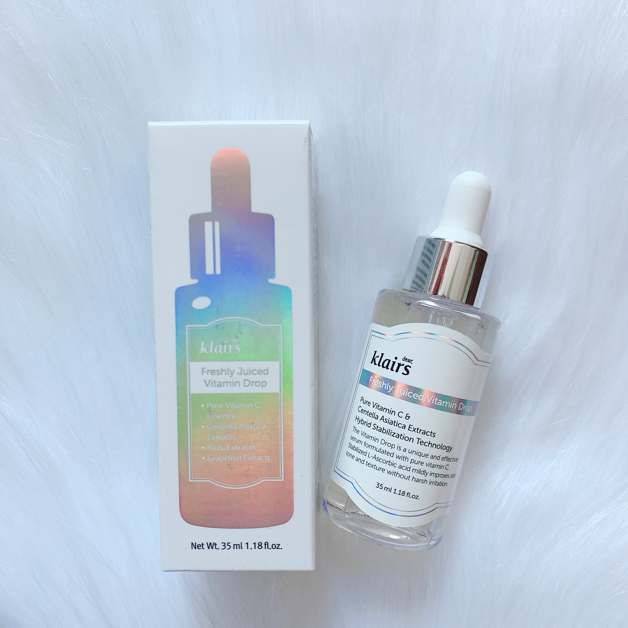 Tinh Chất Dưỡng Trắng Da, Mờ Thâm Vitamin C Klairs Freshly Juiced Vitamin Drop 35ml