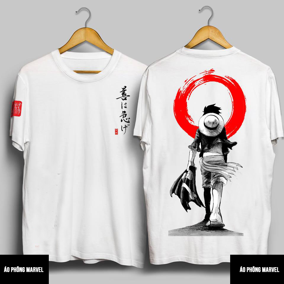 🔥Áo Anime🔥 Áo thun Luffy Quay Lưng cực đẹp giá rẻ HOT nhất thời trang nam - Áo Thun Anime hot nhất 2020