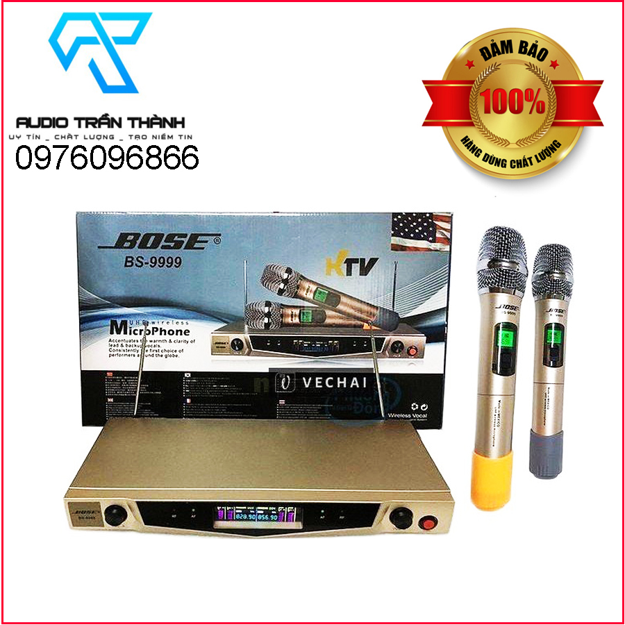 Micro không dây bose bs 9999 - micro không dây giá rẻ bose bs9999