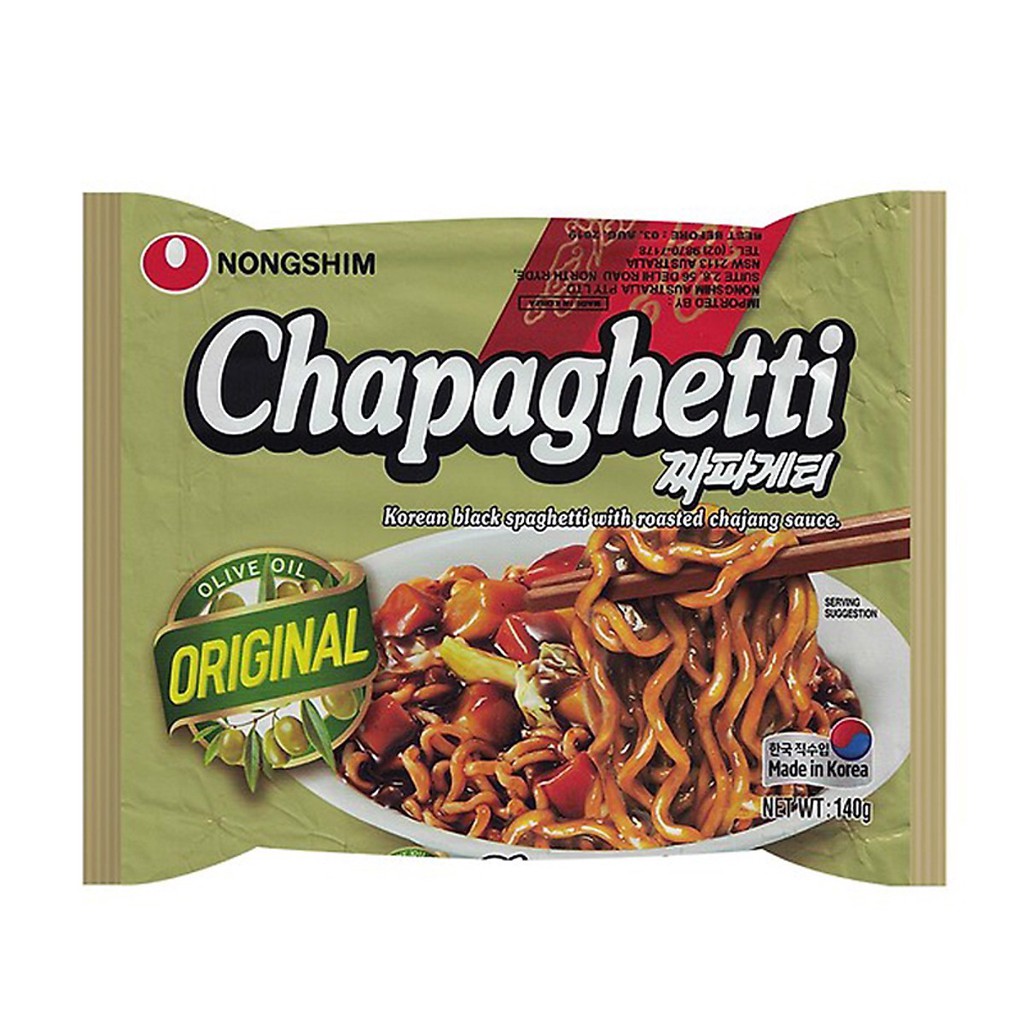 Mỳ tương đen chapaghetti 140g