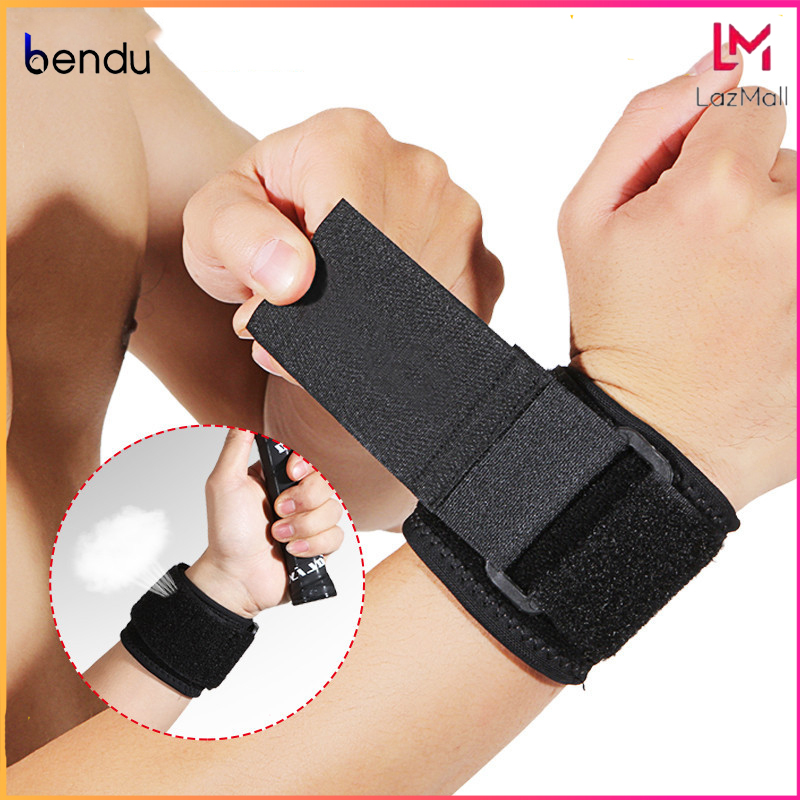 Băng cuốn bảo vệ cổ tay thể thao Bendu PK5102 hàng chính hãng cao cấp - Đai cuốn bảo vệ cổ tay tập Gym , đai cuốn bảo vệ cổ tay tập thể thao (01 đôi)