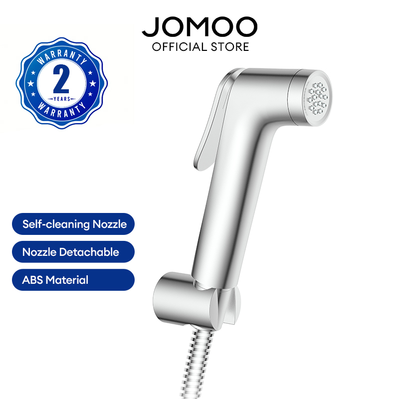 Bộ vòi xịt vệ sinh nhựa abs mạ chrome tăng áp vòi xịt vệ sinh jomoo s186011-2b01-i012