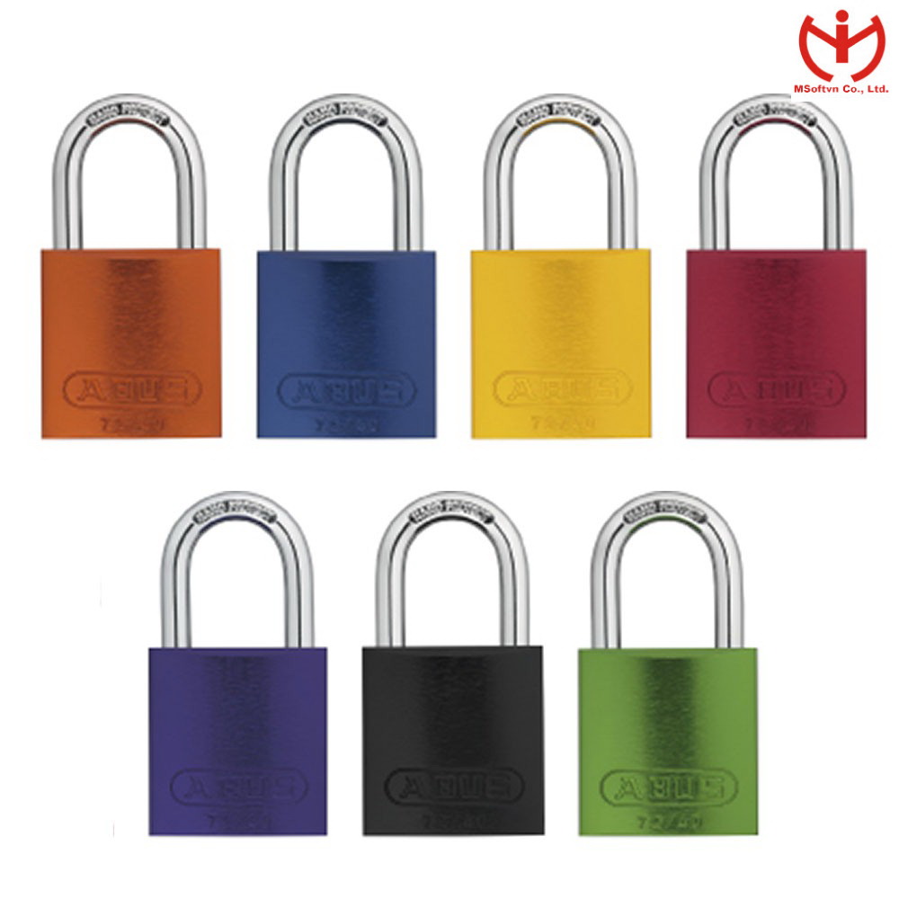 Ổ khóa ABUS 72/40 thân kẽm rộng 40mm chìa răng cưa - MSOFT
