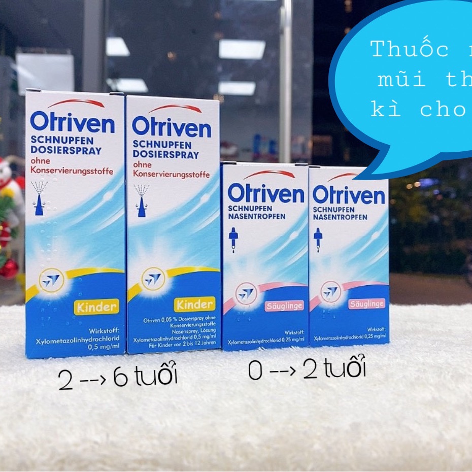 Nhỏ mũi otriven Đức