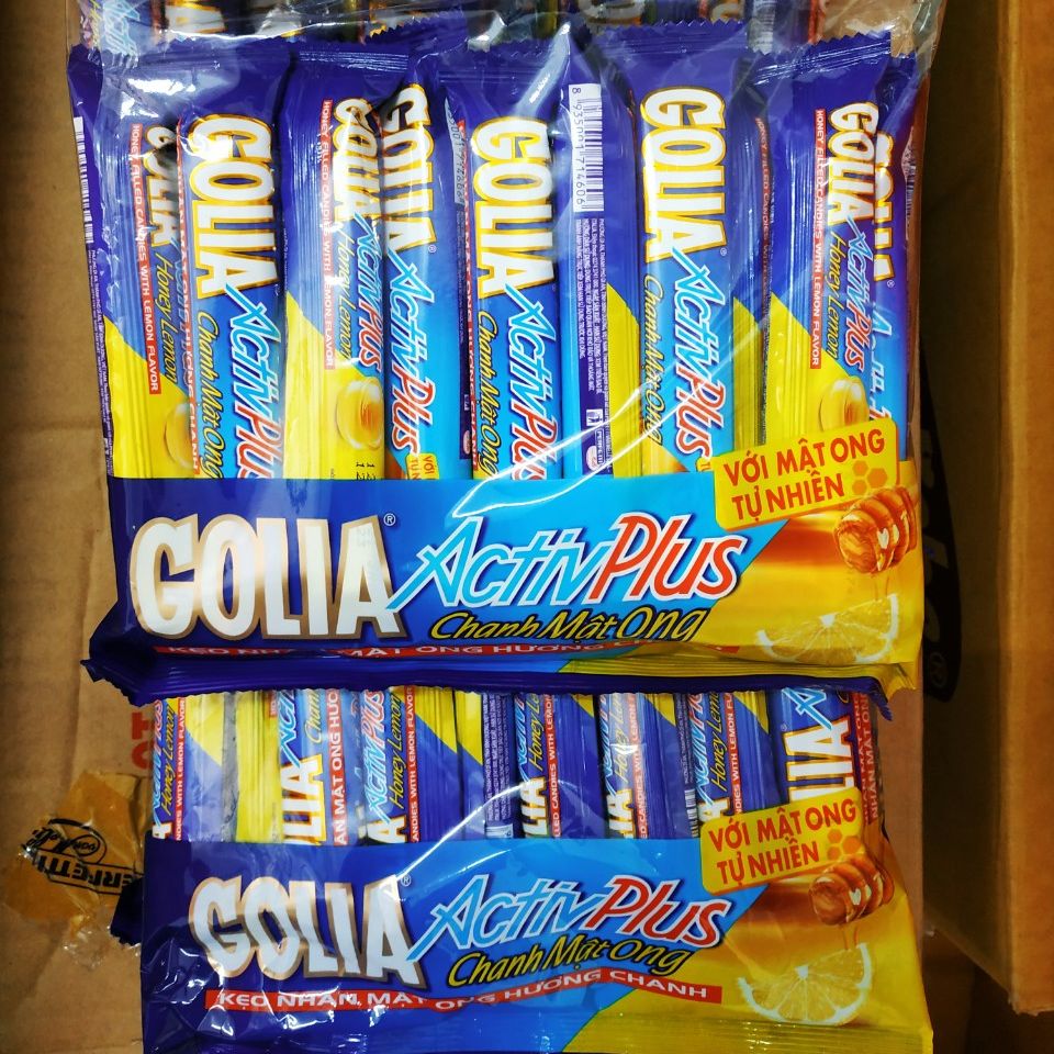Kẹo Golia chanh mật ong mới siêu HOT đóng gói thỏi tiện lợi - hương vị mới