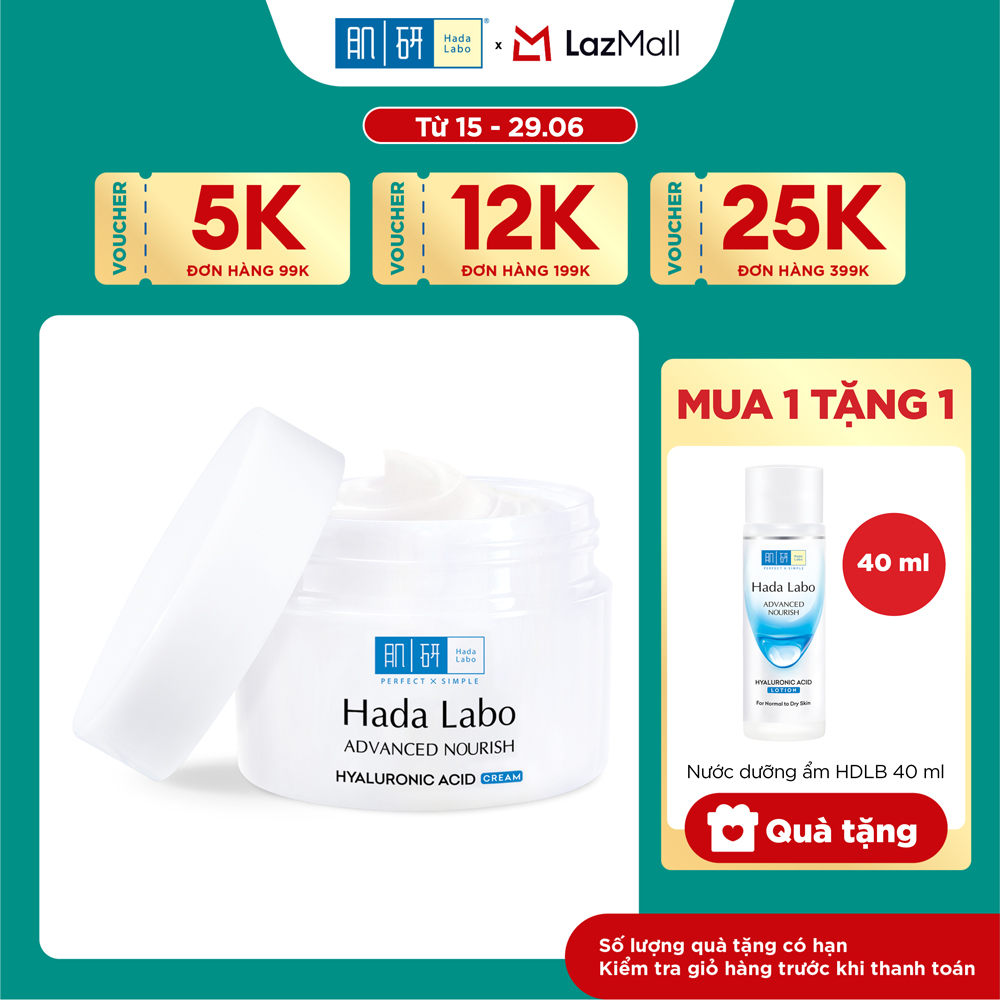 Kem dưỡng ẩm Hada Labo Advanced Nourish Cream 50g