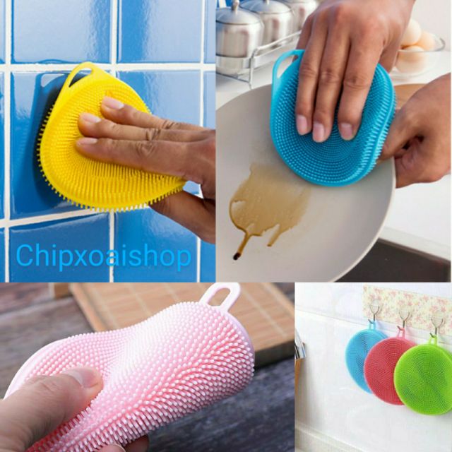 Miếng Cọ Rửa Silicon Đa Năng