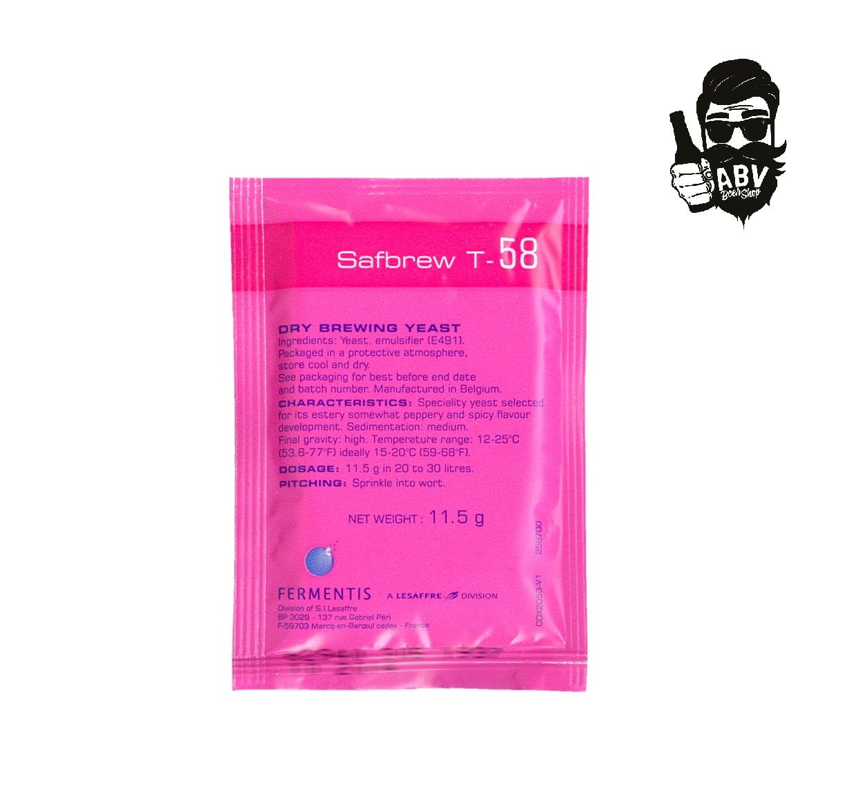 Men bia Fermentis Safale T-58