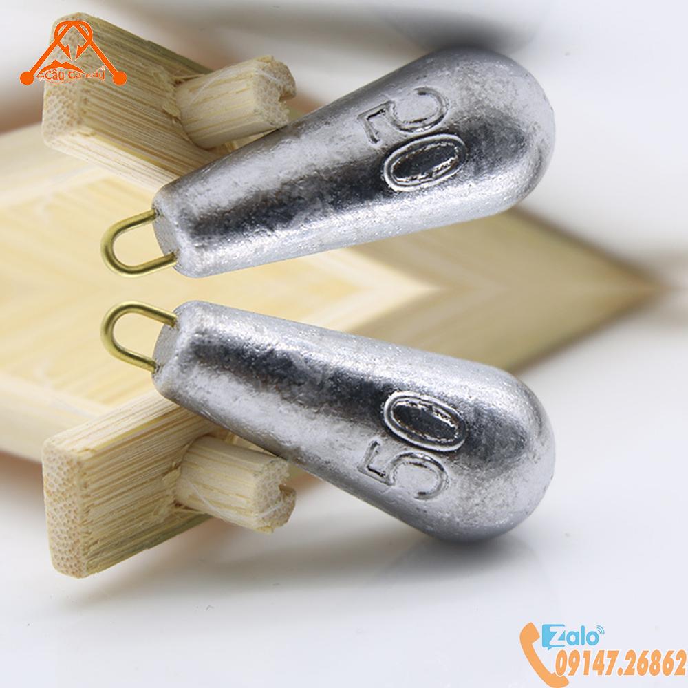 Combo 5 hạt chì neo câu cá - chì neo chuyên câu biển sông hồ | caucaedu