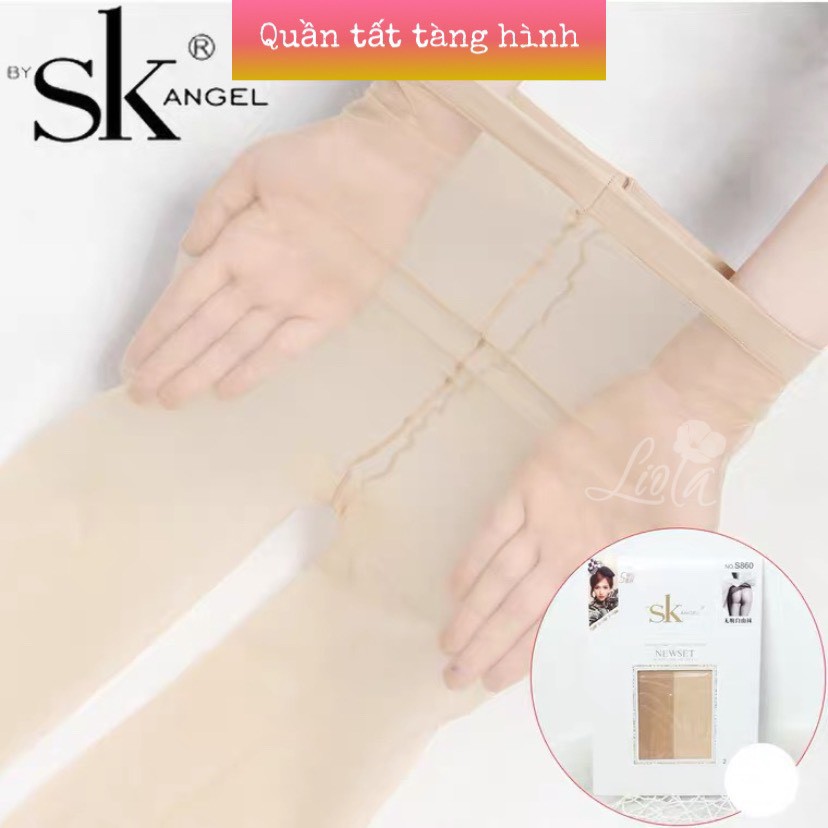 [Mã FA51T giảm 15% đơn 99k] Vớ quần tất da chân tàng hình SK S860 siêu THẬT CHÂN co giãn 4 chiều ĐANH SỢI (NH LIOLA)