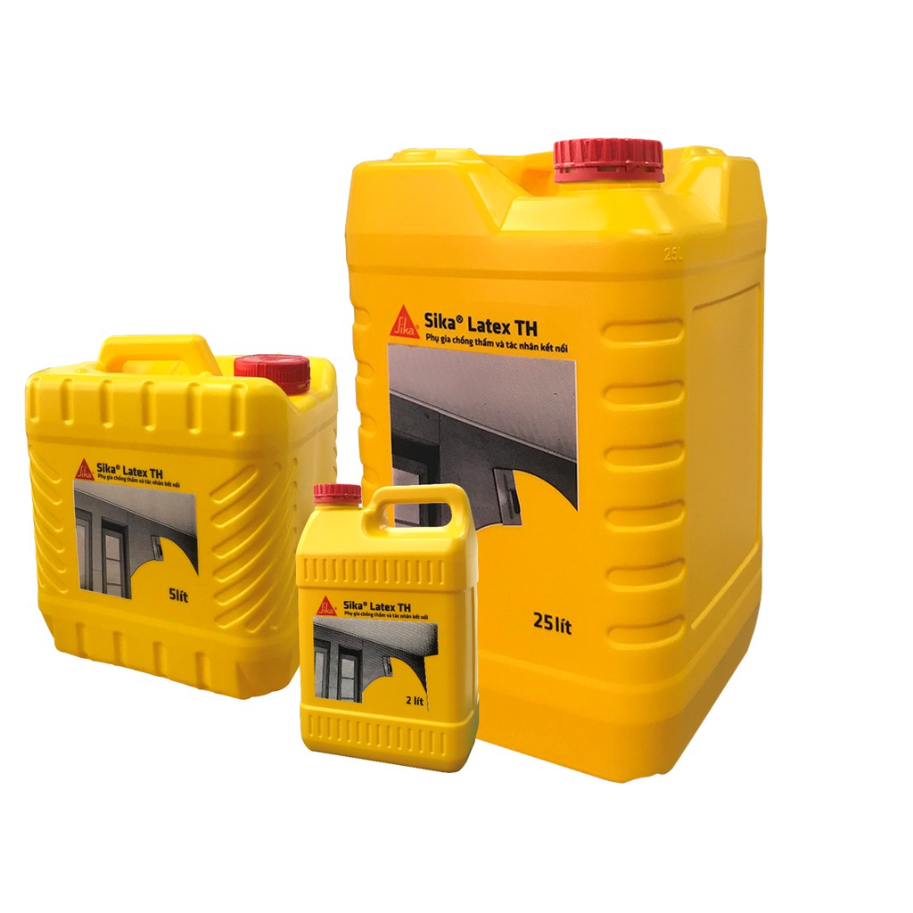 Sika Latex TH Chai 1 lít - Phụ gia chống thấm và tác nhân kết nối