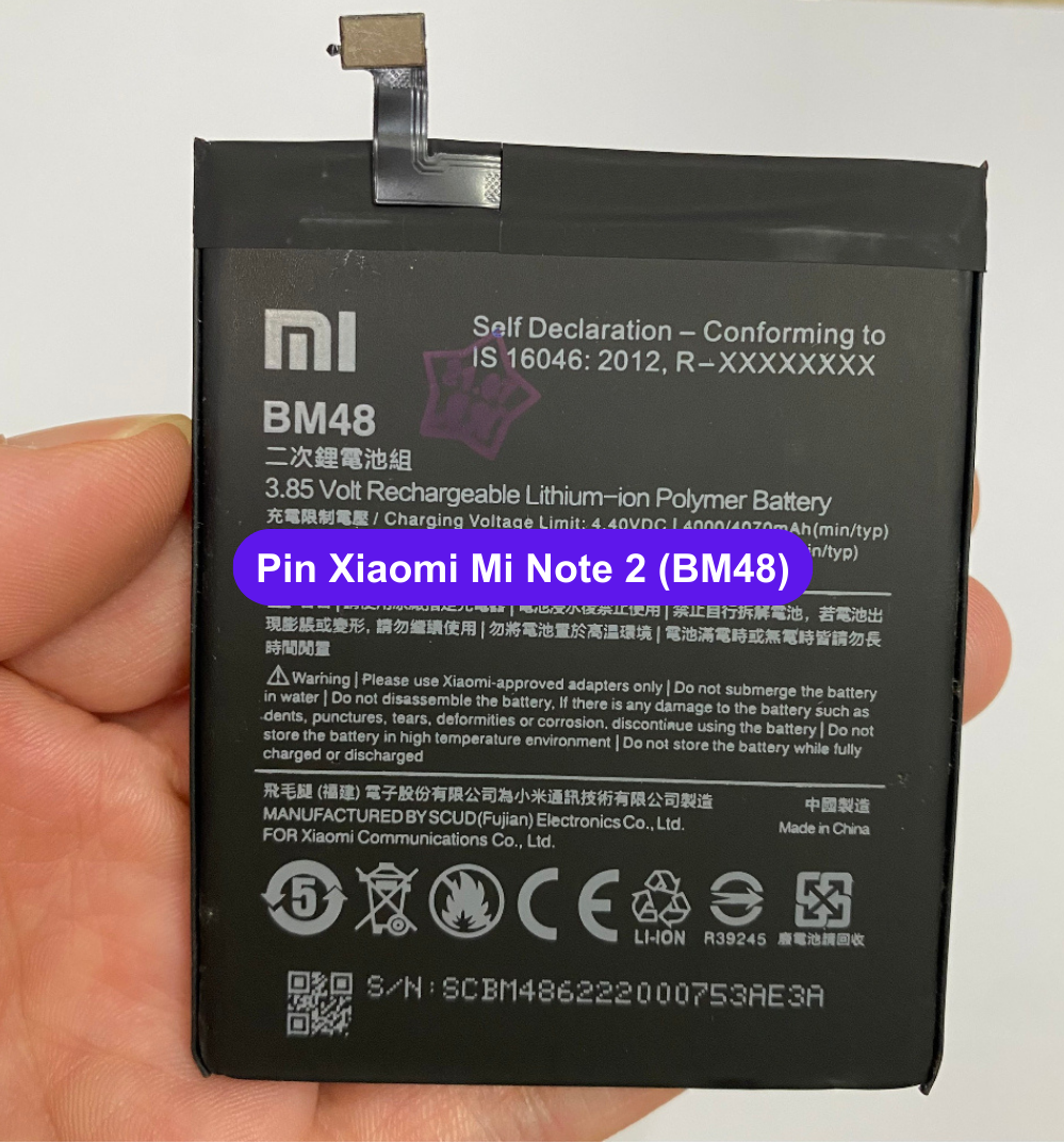 Xiaomi Bm48 (Mi Note 2) Battery Original